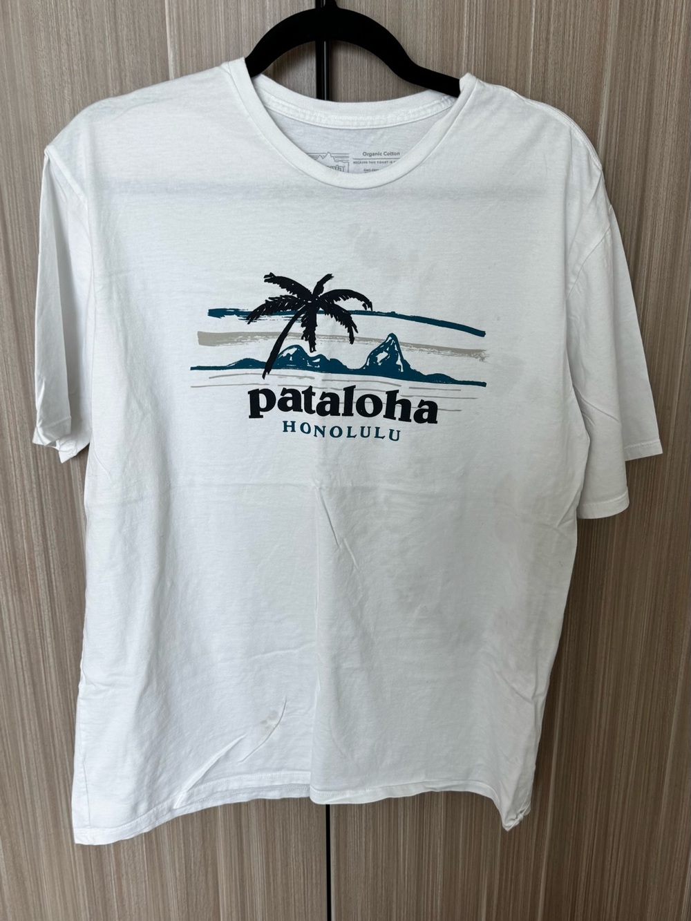 Pataloha - Patagonia Honolulu Men's White Graphic Tee
